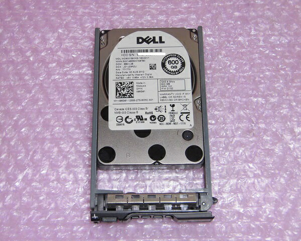 DELL 096G91 SAS 600GB 10K 2.5インチ 中古ハードディスク