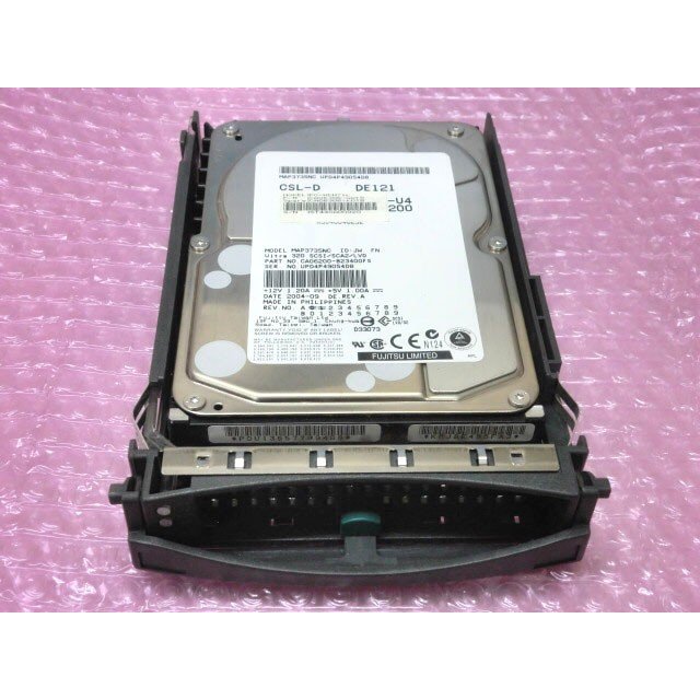 富士通 CA06306-K066 中古ハードディスク 3.5インチ 146GB 10K Ultra320 SCSI 80Pin