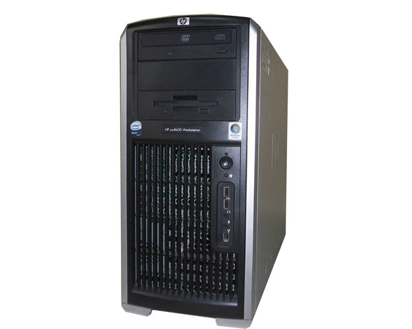 中古ワークステーション OSなし HP WorkStation XW8600 (RV726AV) Xeon X5260 3.33Ghz 6GB 73GB(SAS) Quadro FX4600｜アクアライト