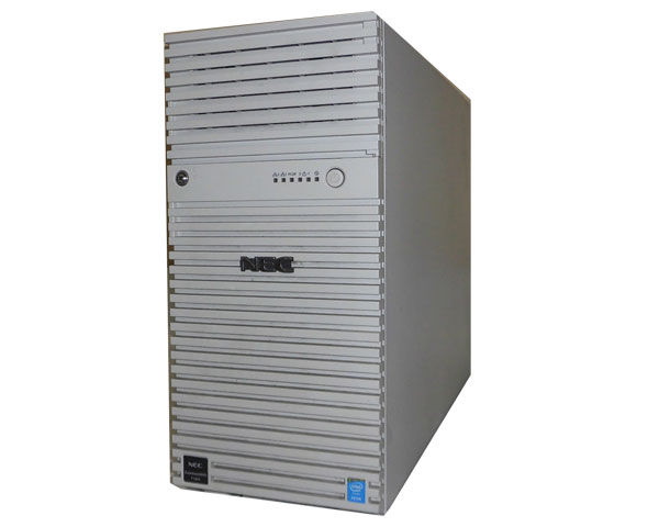 中古 NEC Express5800/T120f (N8100-2283Y) Xeon E5-2609 V3 1.9GH&times;2基(6C) メモリ 16GB HDD 300GB&times;2(SAS 2.5インチ) DVD-ROM AC*2｜アクアライト 34,320円