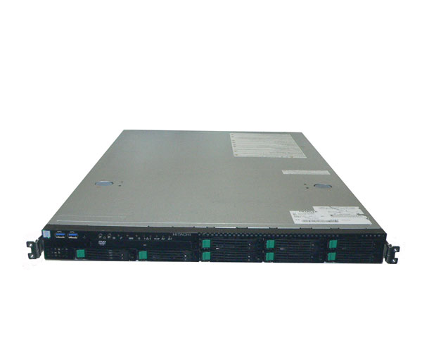 中古 HITACHI HA8000/RS110 AN (GUA110AN-FENBDN0) Xeon E3-1220 V5 3.0GHz メモリ 8GB HDD 600GB&times;5 (SAS 2.5インチ) DVD-ROM AC*2｜アクアライト 42,900円