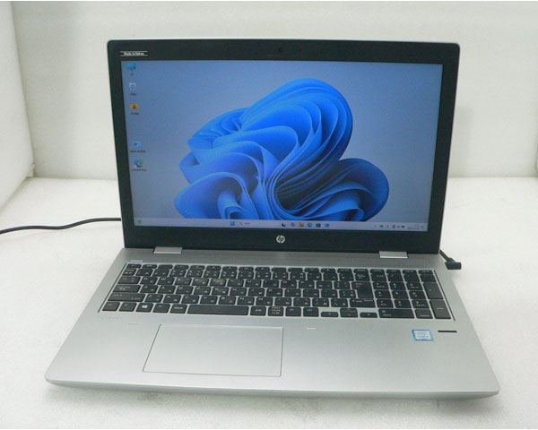 良品 パソコン 中古 Windows11 Pro 64bit HP ProBook 650 G4 (3XE67AV) 第8世代 Core i3-8130U 2.2GHz メモリ 8GB 256GB(新品NVMe SSD) DVDマルチ 15.6インチ フルHD(1920&times;1080) ノートパソコン｜アクアライト