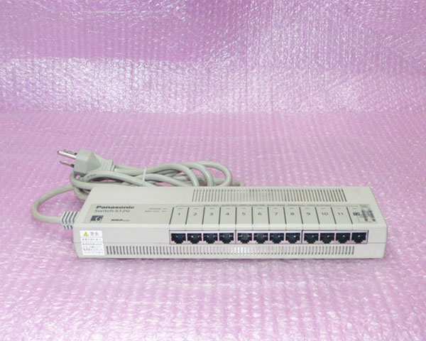 【楽天市場】Panasonic Switch-S12G 全ポートギガ レイヤ2 ノンインテリジェントスイッチングハブ:アクアライト