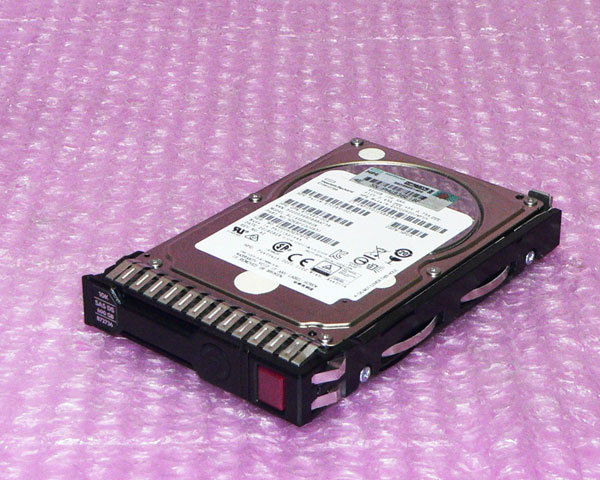 HP 872285-001 (EG000600JWFUV) SAS 600GB 10K 12G 2.5in 中古固定ディスク
