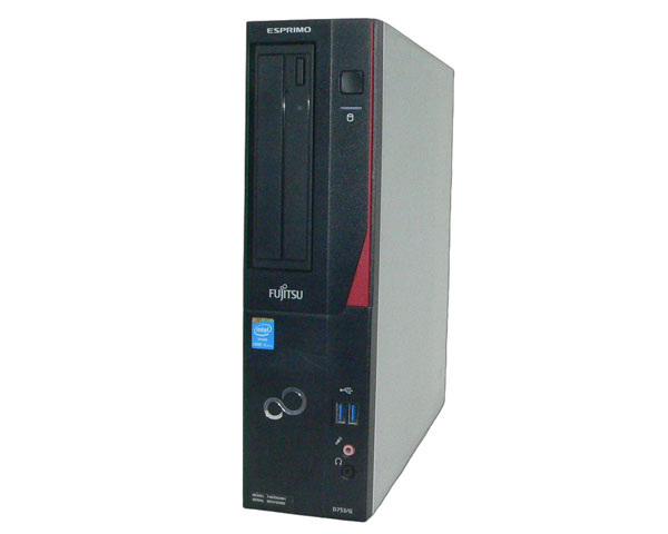 Windows7 Pro 64bit 富士通 ESPRIMO D753/G (FMVD02001) Core i5 4570 3.2GHz メモリ 4GB HDD 250GB(SATA) DVD-ROM 20,850円