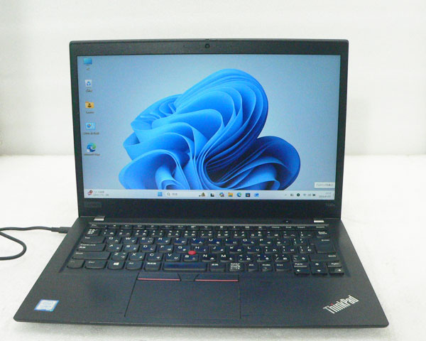 パソコン 中古 Windows11 Pro 64bit Lenovo ThinkPad T490s (20NY-S57R00) Core i5-8265U 1.6GHz メモリ 8GB 256GB(NVMe SSD) 14インチ フルHD(1920x1080) ノートパソコン