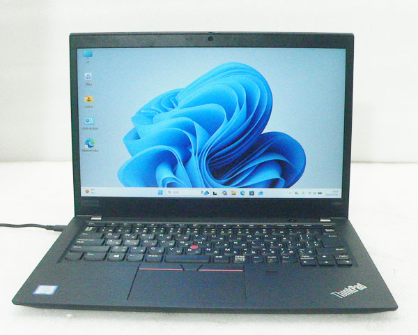 パソコン 中古 Windows11 Pro 64bit Lenovo ThinkPad T490s (20NY-S57R00) Core i5-8265U 1.6GHz メモリ 8GB 256GB(NVMe SSD) 14インチ フルHD(1920x1080) ノートパソコン