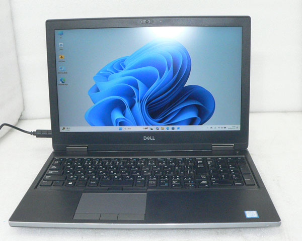 Windows11 Pro 64bit DELL PRECISION 7540 第9時人 Core i7-9750H 2.6GHz 記憶装置 8GB HDD 1結核症(SATA)+512GB(NVMe SSD) 15.6in 盛りだくさん固定ディスク(1920x1080) Radeon Pro WX 3200 天板色変わりあり