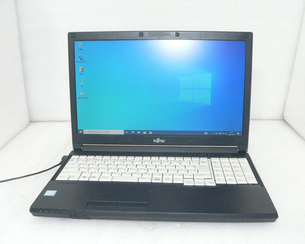 中古ノートパソコン Windows10 Pro 64bit 富士通 LIFEBOOK A577/R (FMVA22001) Core i5-7300U 2.6GHz 8GB HDD 500GB(SATA) DVDマルチ 15.6インチ(1366×768)