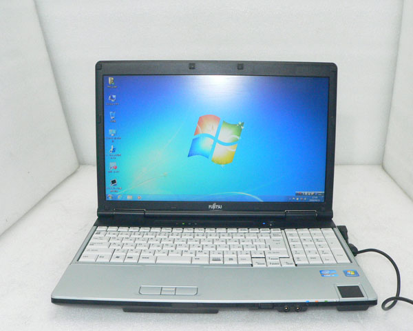 中古ノートパソコン Windows7 Pro 32bit 富士通 LIFEBOOK A572/E (FMVNA6NEZ) Core i5-2520M 2.5GHz メモリ 4GB HDD 250GB(SATA) BD-R 15.6インチ(1366&times;768)｜アクアライト
