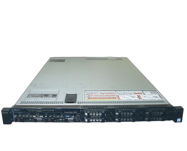 DELL PowerEdge R630 Xeon E5-2623 V3 3.0GHz メモリ 16GB HDD 300GB×2(SAS 2.5インチ) AC*2 PERC H330 Mini