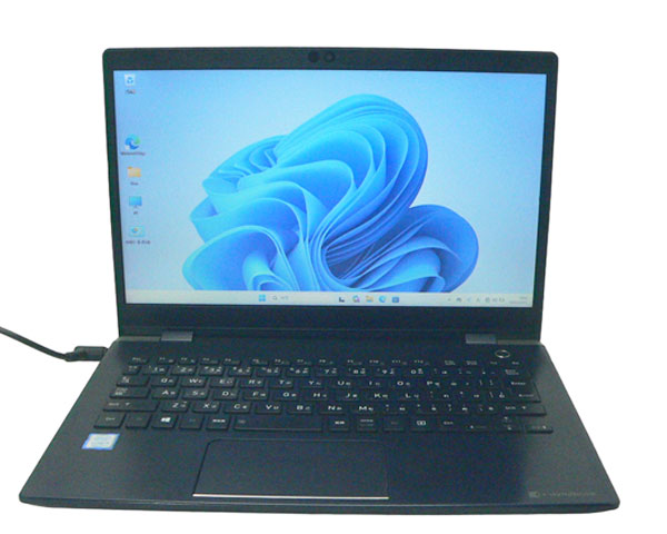 中古ノートパソコン Windows11 Pro 64bit 東芝 DynaBook G83/DN Core i5-8250U 1.6Ghz 8GB 256GB(NVMe SSD) 13.3インチ(1366&times;768) AC欠品｜アクアライト 15,000円
