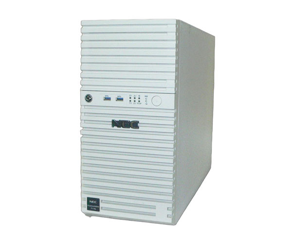 NEC Express5800/T110j (N8100-2757Y) Xeon E-2124 3.3GHz 記憶装置 8GB HDD 1TB×2(SATA 3.5in) ヴィデオディスク-ロム