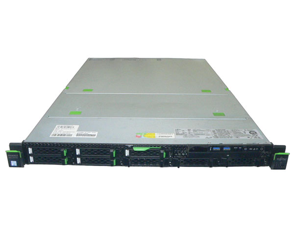 富士通 PRIMERGY RX2530 M4 (PYR2534RAN) Xeon Gold 5115 2.4GHz×2 記憶装置 56GB HDD 600GB×5(SAS 2.5in 8Bay) ヴィデオディスク-ロム AC*2
