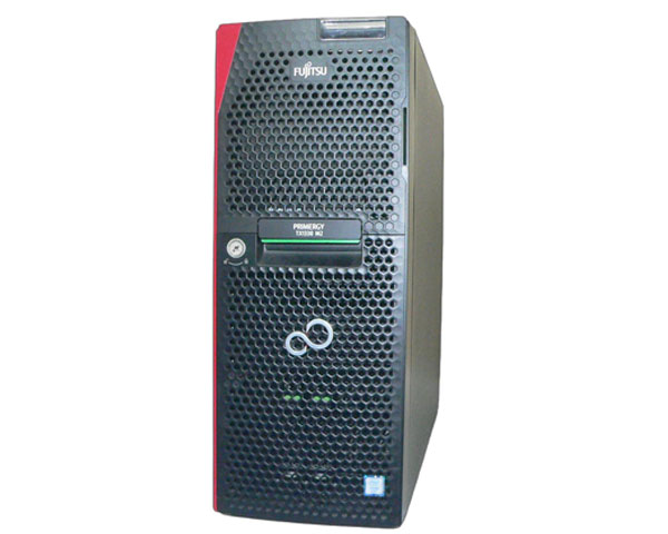 富士通 PRIMERGY TX1330 M2 (PYT1332TNS) Xeon E3-1230 V5 3.4GHz 記憶装置 4GB HDD 300GB×2(SAS 3.5in) ヴィデオディスク-ロム