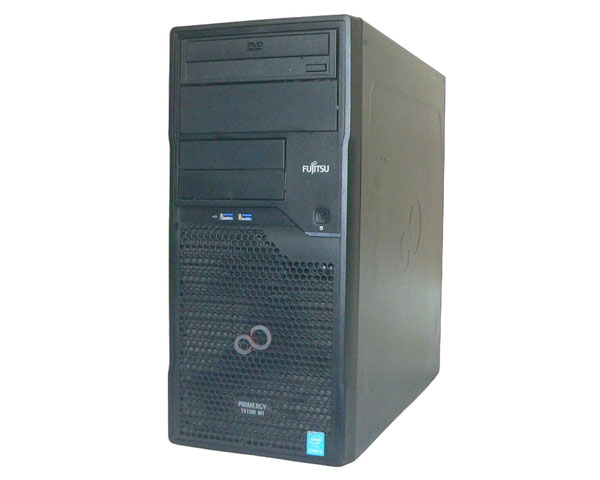 富士通 PRIMERGY TX1310 M1 (PYT1311T3S) Core i3-4330 3.5GHz メモリ 8GB HDD 250GB(SATA) DVD-ROM｜アクアライト