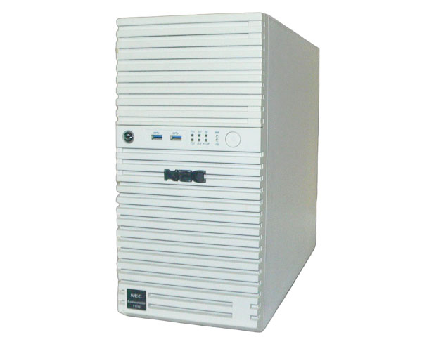 NEC Express5800/T110j (N8100-2757Y) Xeon E-2124 3.3GHz 記憶装置 16GB HDD 1TB×3(SATA 3.5in) ヴィデオディスク-ロム