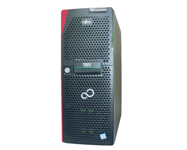 富士通 PRIMERGY TX1330 M2 (PYT1332TNS) Xeon E3-1230 V5 3.4GHz 記憶装置 4GB HDD 300GB×2(SAS 3.5in) ヴィデオディスク-ロム