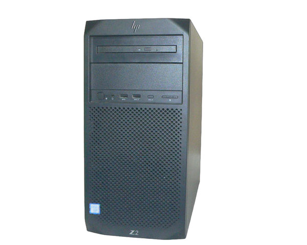 Windows11 Pro 64bit HP Z2 Tower G4 Workstation (2YW27AV) Xeon E-2124G 3.4GHz 記憶装置 32GB 256GB(新品SSD) ヴィデオディスクマルチ Quadro P2000
