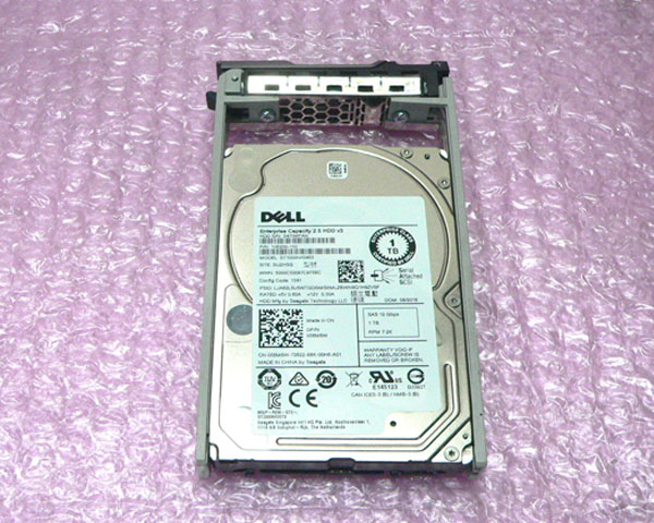 DELL 056M6W SAS 1TB 7.2K 12Gbps 2.5インチ 中古ハードディスク 20,350円