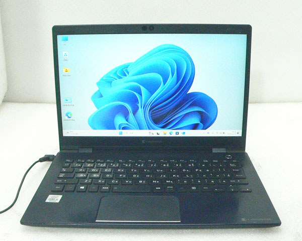 【軽量 779g】パソコン 中古 Windows11 Pro 64bit 東芝 DynaBook G83/FP (A6G7FPF2D511) 第10世代 Core i5-10210U 1.6GHz メモリ 8GB 256GB(NVMe SSD) 13.3インチ IGZO液晶搭載 フルHD(1920x1080) ノートパソコン｜アクアライト