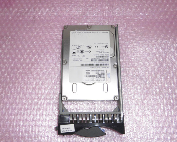 IBM 90P1311(26K5260) Ultra320 SCSI 80pin 300GB 10K 3.5インチ 中古ハードディスク|アクアライト