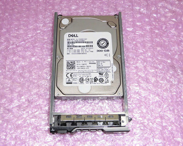 DELL 0GWFRY (AL15SEB030NY) SAS 300GB 10K 12G 2.5インチ 中古ハードディスク|アクアライト