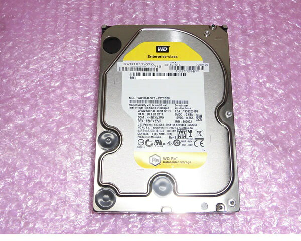 NEC N8150-514 SATA 1TB 3.5インチ 中古ハードディスク｜アクアライト