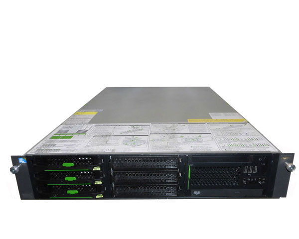 中古 富士通 PRIMERGY RX300 S6 PGR3062N6 Xeon E5649 2.53GHz メモリ 18GB HDD 300GB×3(SAS 3.5インチ) DVD-ROM AC*2|アクアライト
