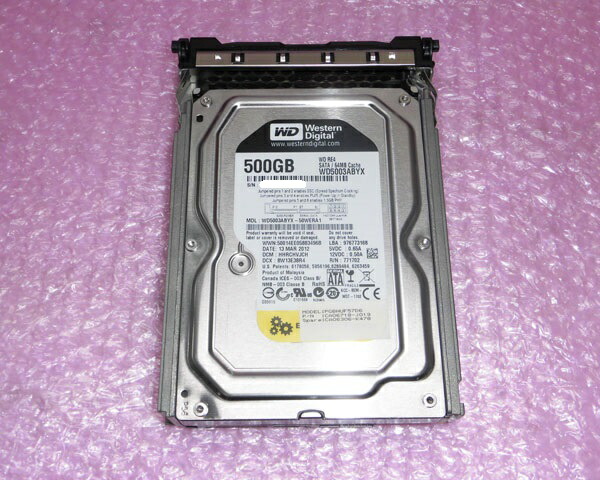 富士通 PGBHUF57D6 (CA06718-J019) SATA 500GB 3.5インチ 中古ハードディスク