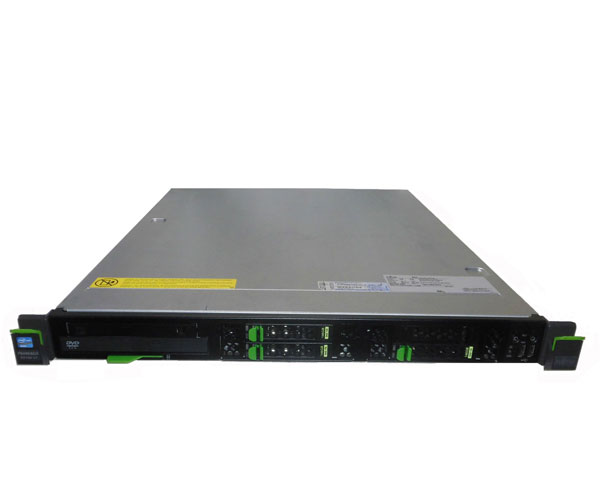 中古 富士通 PRIMERGY RX100 S7 PYR10PR2S Xeon E3-1220 V2 3.1GHz メモリ 2GB HDD 146GB×3(SAS 2.5インチ) DVD-ROM