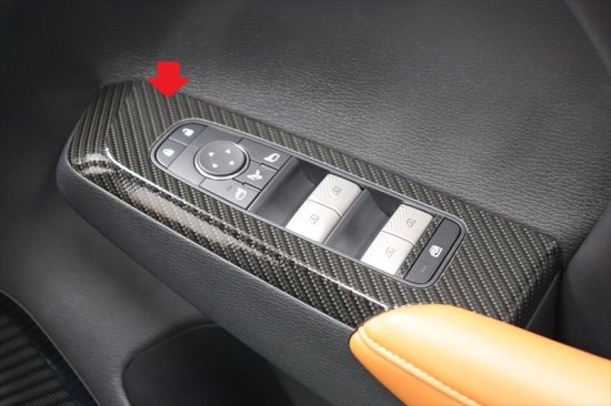 アウトランダーPHEV　パワーウインドウスイッチパネルシート