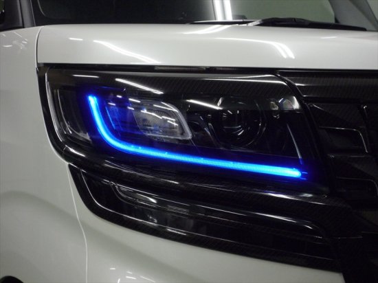 MK53S スペーシア　左ヘッドライト 送料込 即決 スペーシアギア MK53S 純正 LED 左右 ヘッドライト