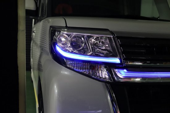 楽天市場】LA600タントカスタム ヘッドライトカバー ライト