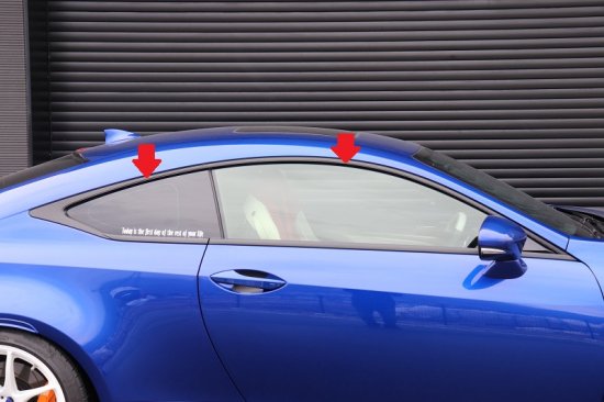 楽天市場】レクサスRC スカッフプレートシート : AQUA-STYLE