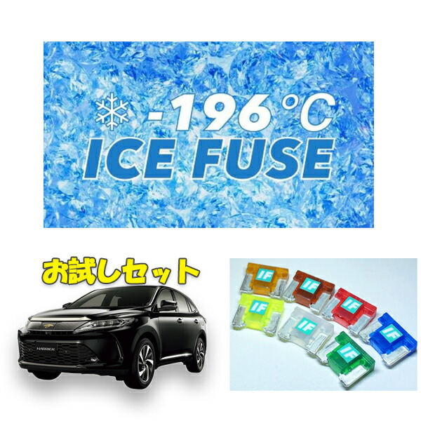 ハリアー60系後期　ターボ車用　アイスヒューズお試しセット