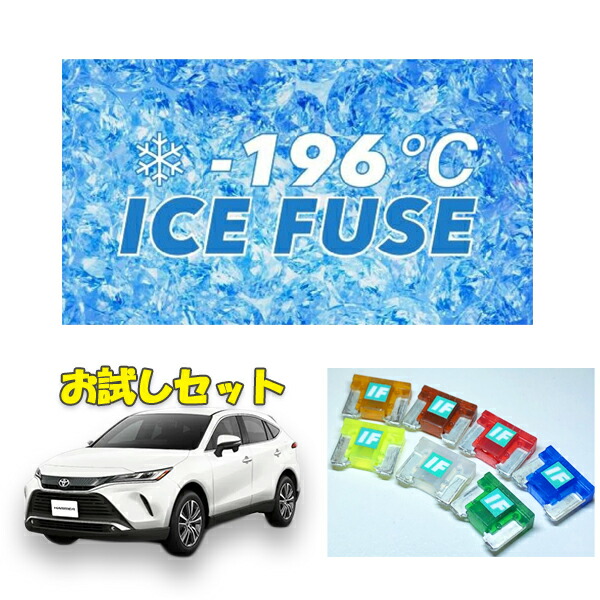 ハリアー80系　ガソリン車用　アイスヒューズお試しセット