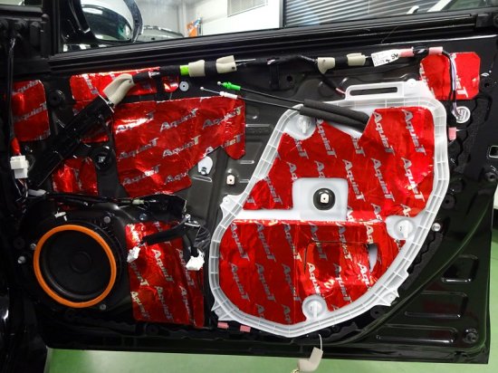 現金特価 フロントドアデッドニングキットver2 プリウス５０専用 車用品