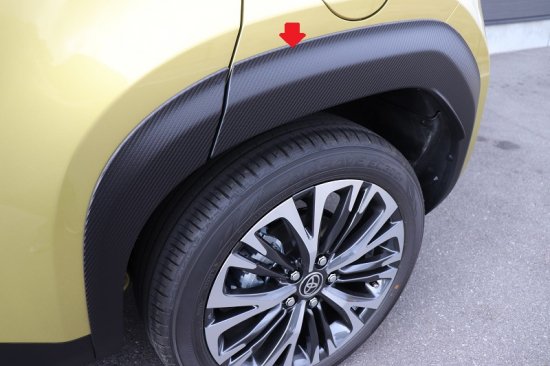 楽天市場】トヨタ ヤリス クロス フロント フェンダー 左 2020年8月