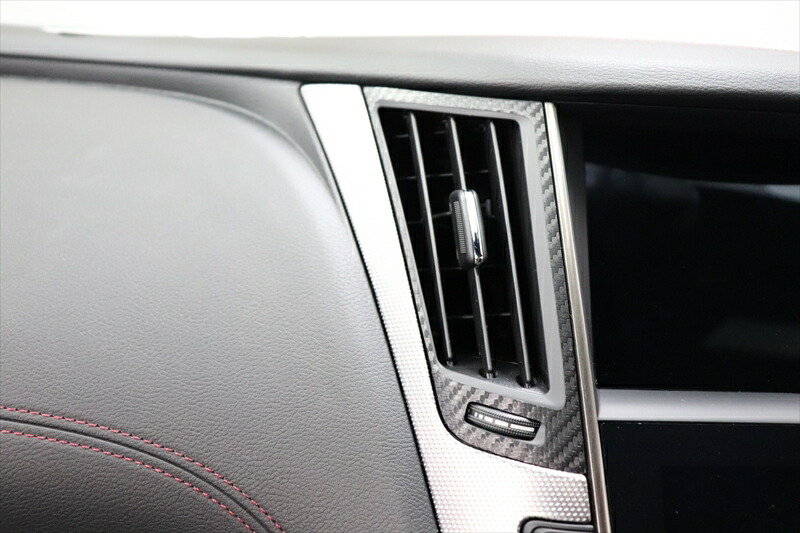 楽天市場 スカイラインｖ３７ センターエアコンダクトベゼル シート ａｑｕａ Style