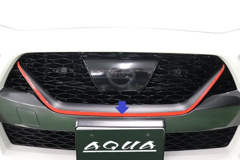 スカイライン　ガーニッシュ 日産(純正) ダークカラーリアガーニッシュ のパーツレビュー