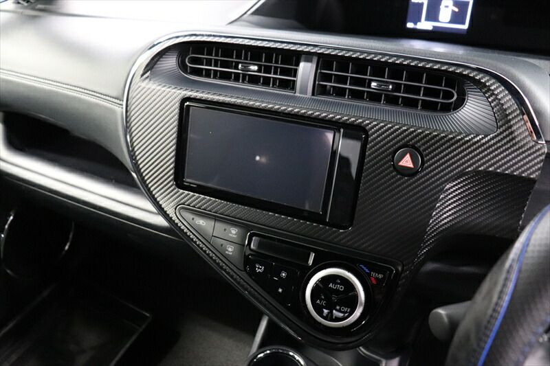 トヨタ　アクア　NHP10 オーディオパネル　セット アクア NHP10 オーディオパネル 純正 7インチ用 55412-52530