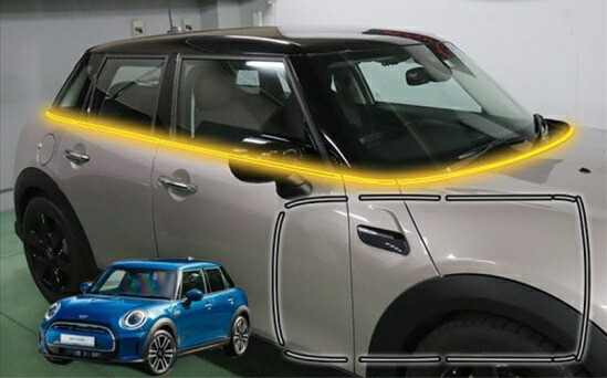 BMWミニ　F55　モールプロテクションフィルム 21,868円
