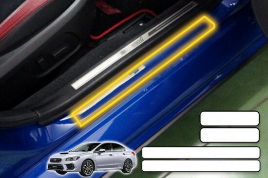WRX STI　ドアステッププロテクションフィルム