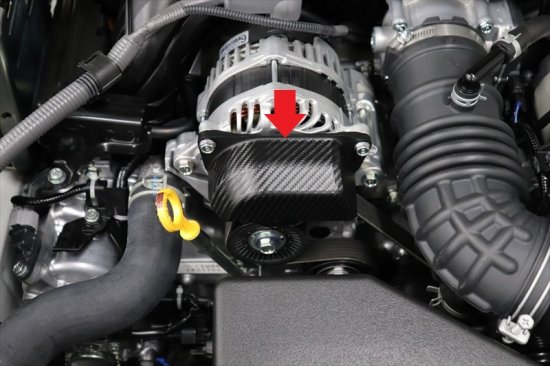 楽天市場】BRZ ZD8 エンジンルーム オルタネータープーリー
