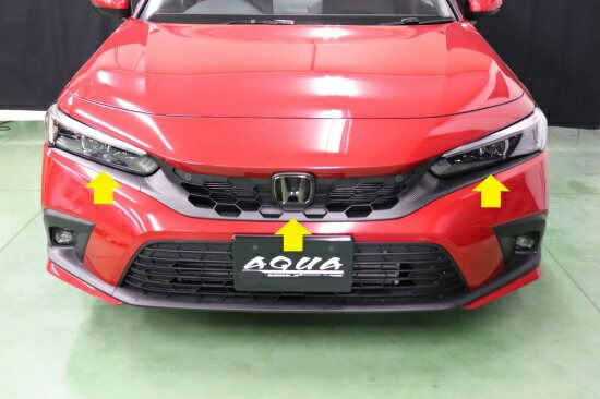 楽天市場】シビックFL系 テールウインカーフィルム : AQUA-STYLE