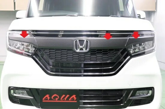 JF-3ホンダN-BOXカスタム純正オプショングリル(前期用) ホンダ HONDA 純正 フロントグリル 08F21-TTA-000J | NBOXカスタム N