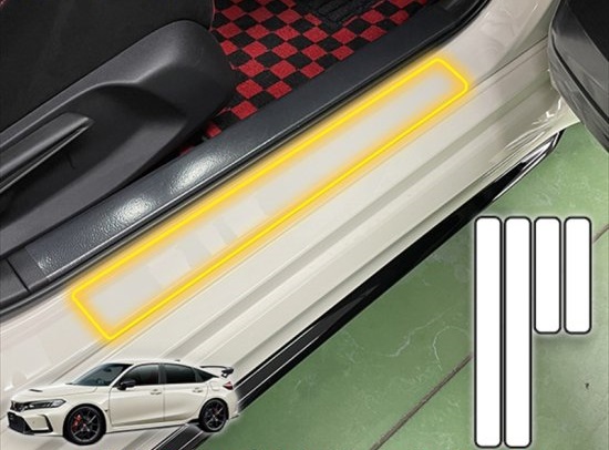 楽天市場】シビックタイプR FL5 センターピラープロテクション