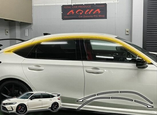 クスコ　スポーツフラップ　シビックタイプR用 楽天市場】FL5 シビック タイプR スポーツフラップ レッド