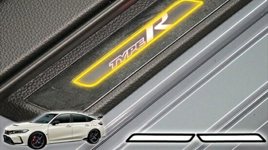 楽天市場】シビックタイプR FL5 サイドステップガーニッシュシート